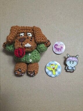 RARE COACH x Brain Dead Pin Set